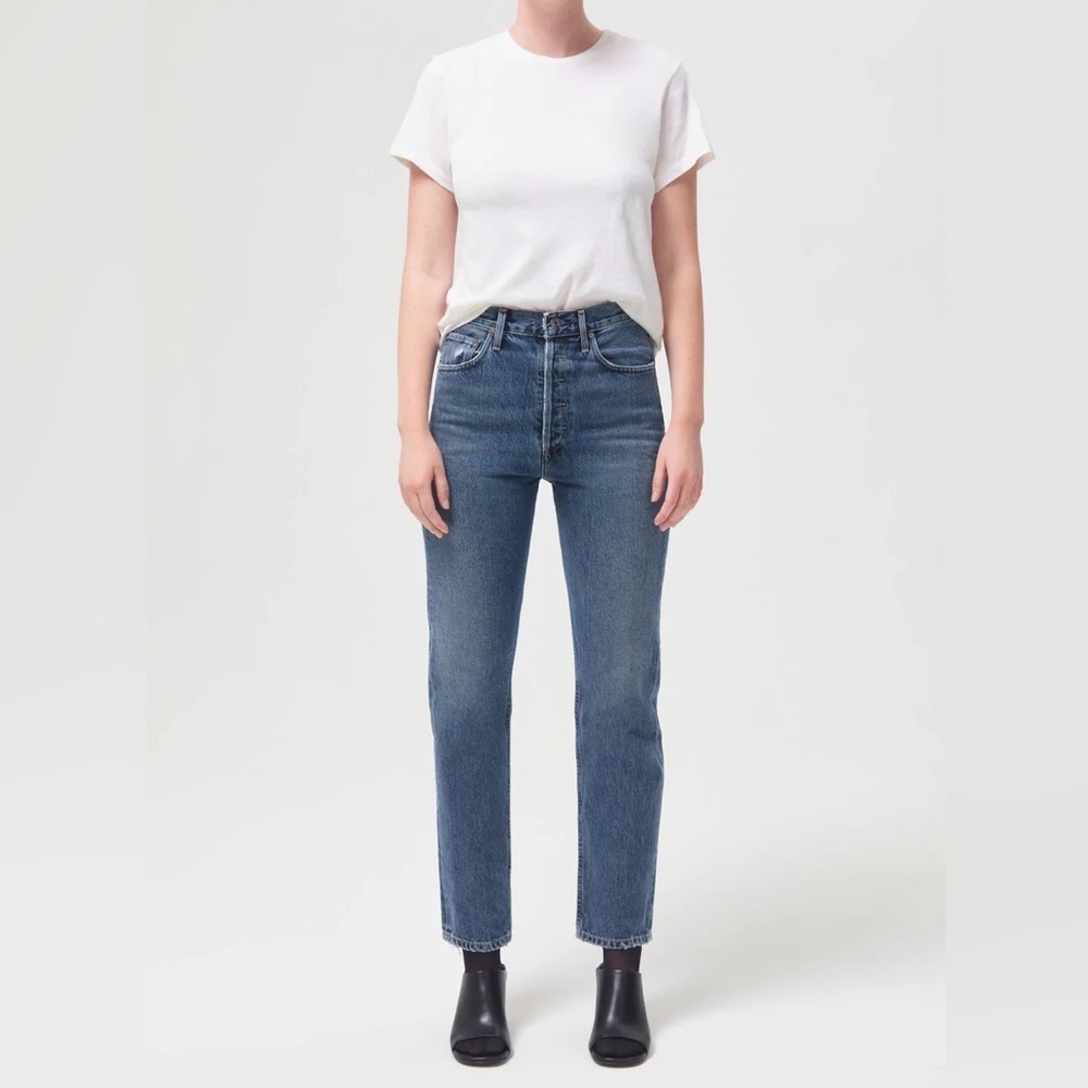 NWT AGolde 90’sPinch Waist High Rise Straight Size 29